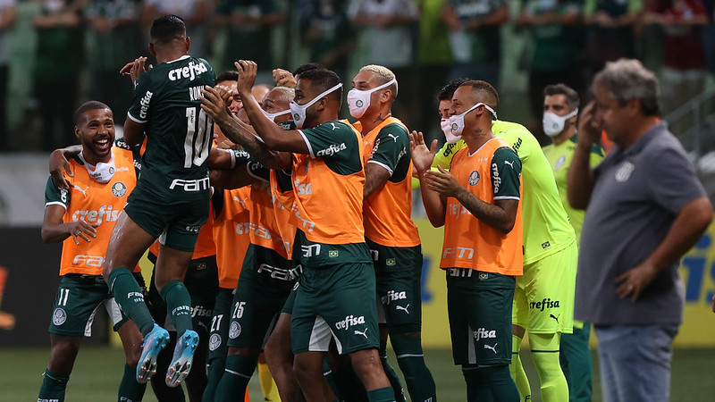 Palmeiras vence a Ponte Preta em ritmo de treino pelo Paulista