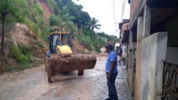 Chuvas fortes deixam 45 desabrigados no Espírito Santo