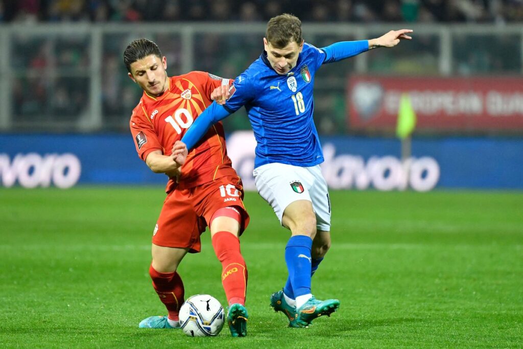 Itália perde da Macedônia do Norte e está fora da Copa do Mundo