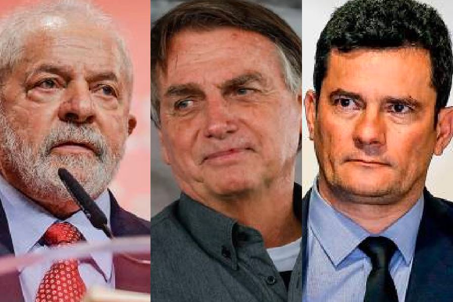 Lula lidera no Paraná com 34%; Bolsonaro tem 32,4% e Moro, 11,9%, diz Radar