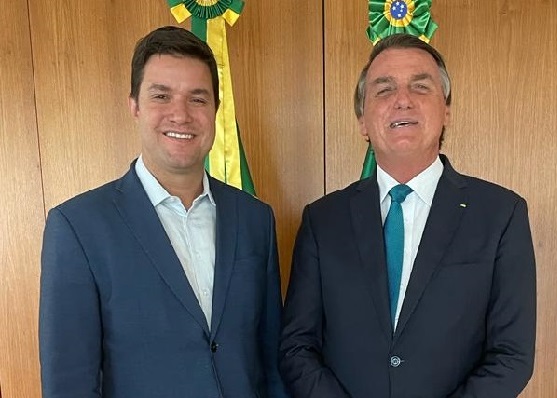 Guto Silva com Bolsonaro para fortalecer campanha ao Senado