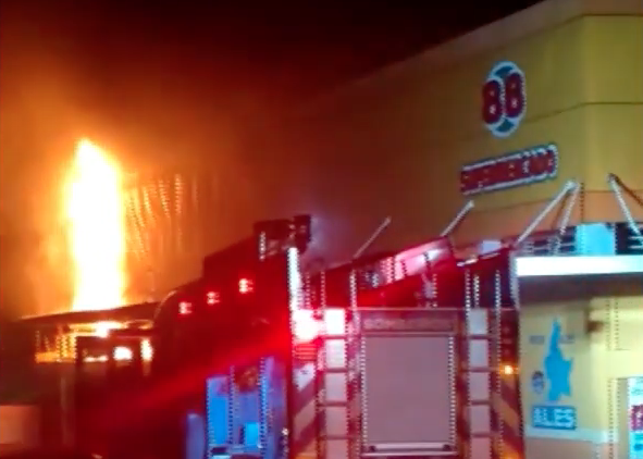 Incêndio destrói supermercado em Londrina, dizem Bombeiros