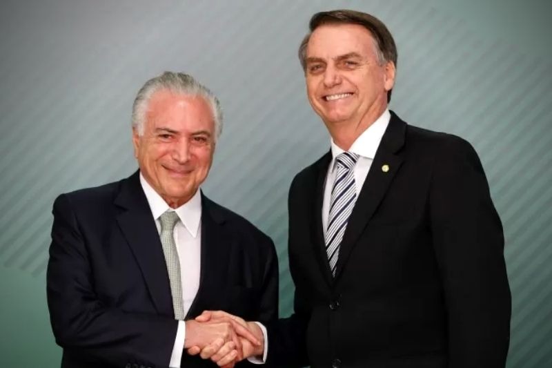 Temer deve apoiar Bolsonaro em segundo turno contra Lula