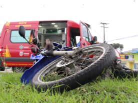 Motociclista morre em acidente com outra moto em Curitiba
