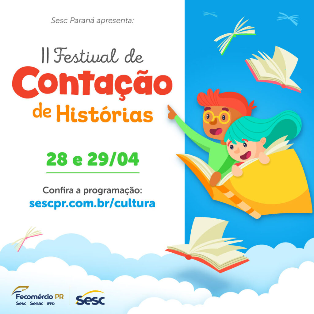 Sesc-PR promove 2ª edição do Festival de Contação de Histórias