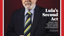 Lula é capa da revista americana Time: ‘o segundo ato de Lula’