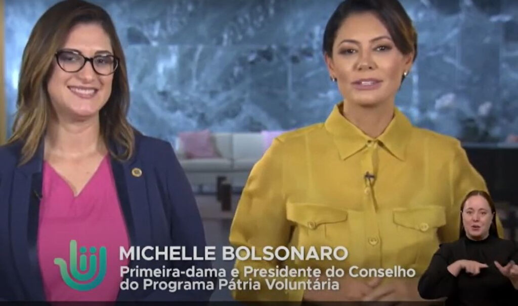 Deputado do PT aciona Michelle Bolsonaro por ‘propaganda eleitoral’