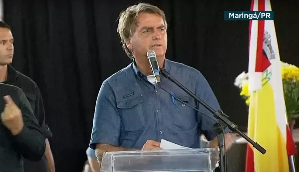 Bolsonaro destaca agronegócio e anuncia obras do Contorno Sul de Maringá