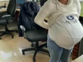 Falsa grávida é presa pela polícia transportando sementes de maconha, no Paraná