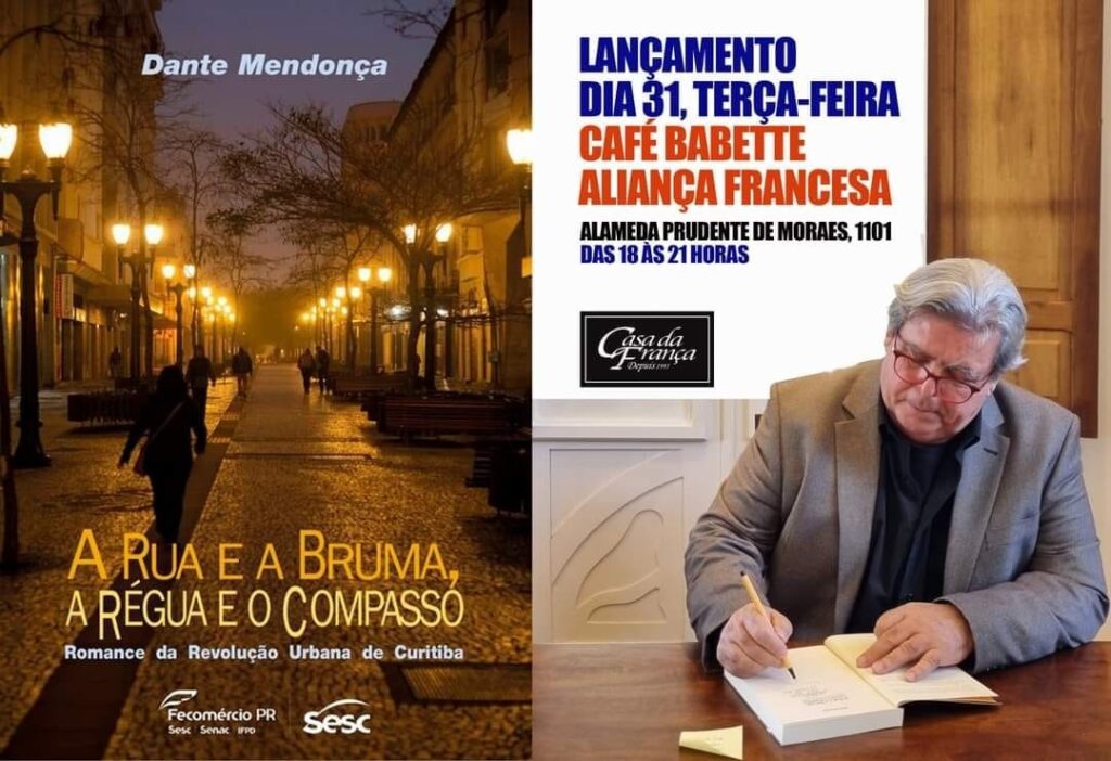 Dante autografa livro 50 Anos da Rua das Flores nesta terça, no Café Babette