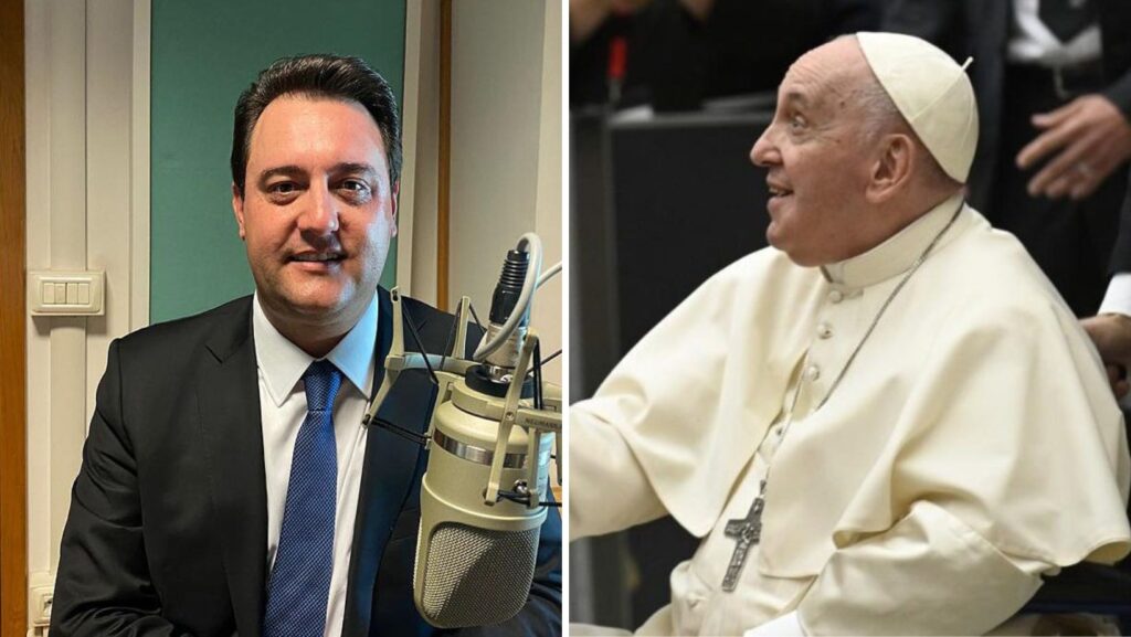 Ratinho Junior encontra Papa Francisco em visita ao Vaticano