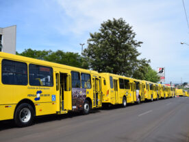 Motoristas de ônibus de Guarapuava entram em greve
