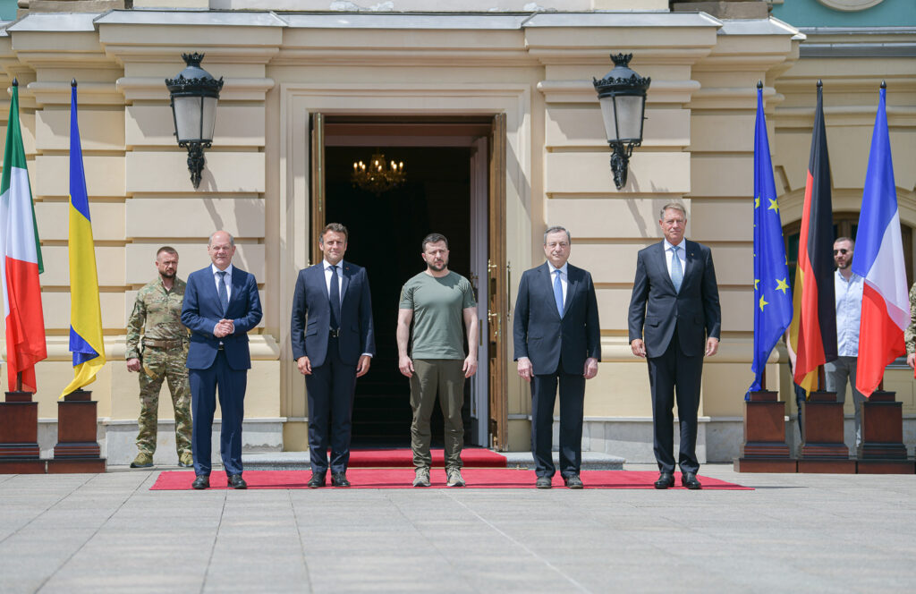 Líderes europeus visitam a Ucrânia e prometem apoio contra a Rússia