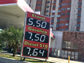 Alta nos combusíveis: gasolina chega a R$ 7,50 nas bombas em Curitiba