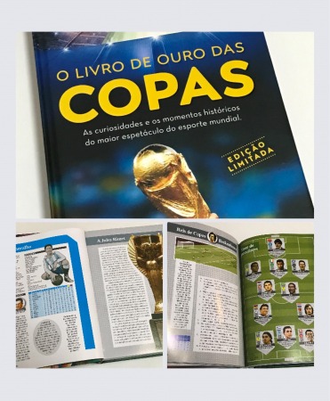 Jornalista curitibano lança livro sobre as Copas do Mundo