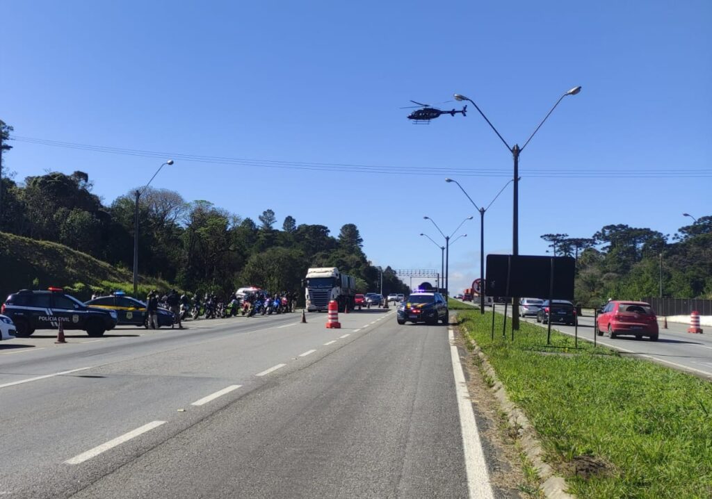 BR-277: 21 pessoas são presas em operação contra rachas no Paraná