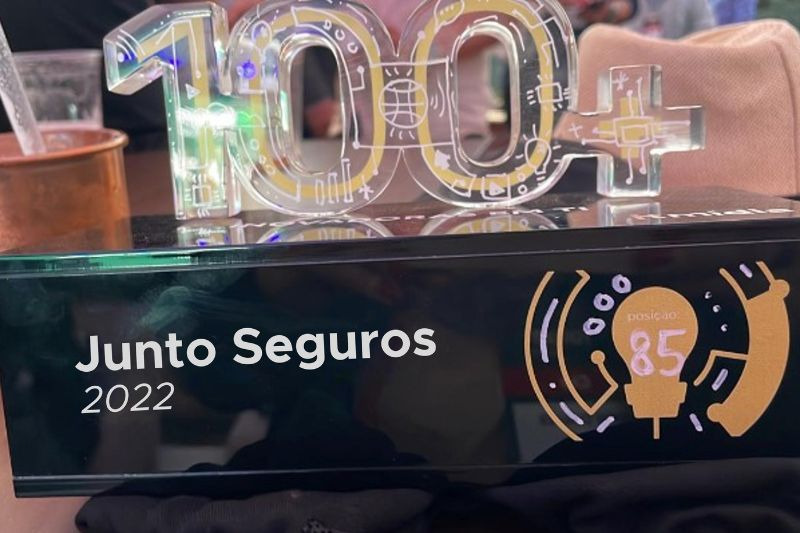Junto Seguros é reconhecida como uma das 100 empresas mais inovadoras do país
