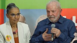 Marina declara apoio a candidatura de Lula em entrevista coletiva
