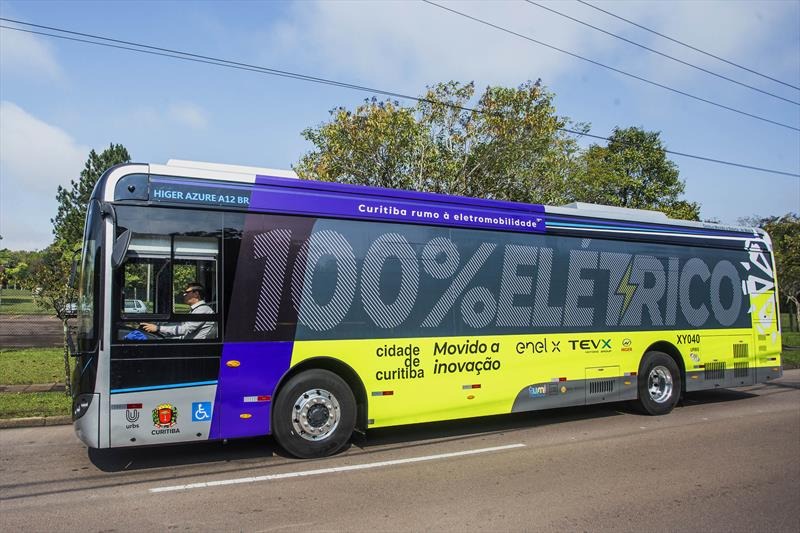 Ônibus elétricos: projeto para compra de 70 novos veículos é enviado à Câmara de Curitiba