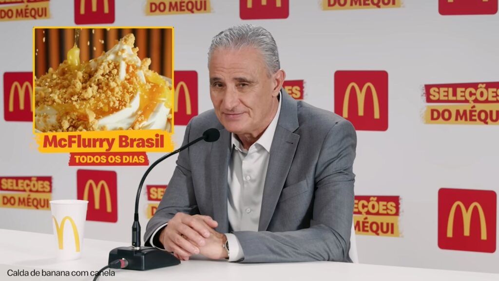 McDonalds lança sanduíches da Copa do Mundo com ‘convocação’ de Tite