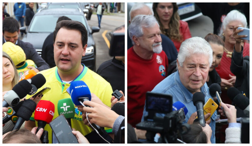 Eleições: candidatos ao Governo do Estado votam em Curitiba