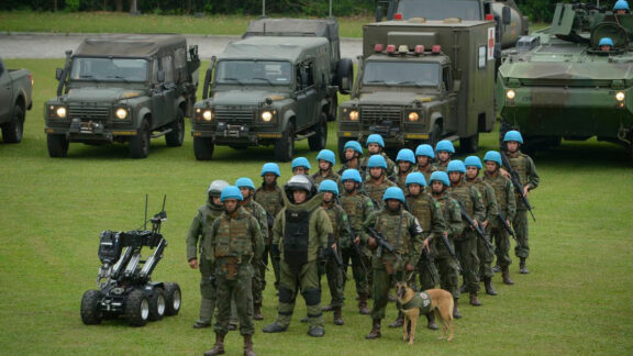 Marinha faz treinamento para operações de paz da ONU