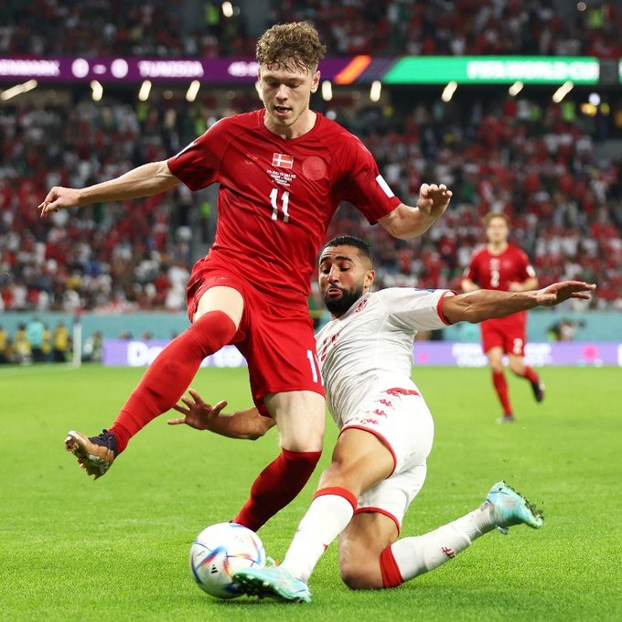 Dinamarca e Tunísia protagonizam primeiro empate sem gols da Copa do Mundo do Catar