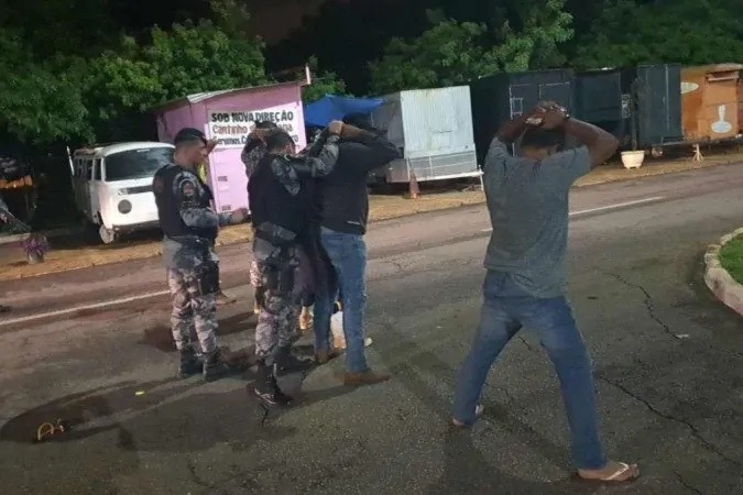 Manifestantes armados são presos antes de protesto diante do STF