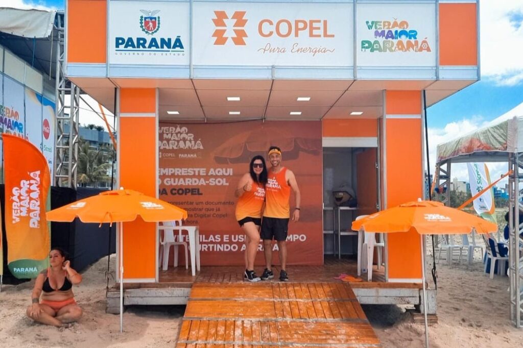 Copel abre estações de atendimento em praias do Paraná