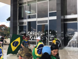 Paranaenses que participaram de vandalismo em Brasília são investigados