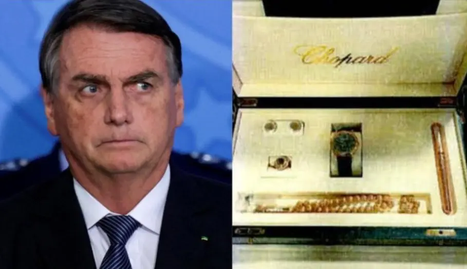 Bolsonaro está com 2º pacote de joias trazidas ilegalmente ao país, diz jornal