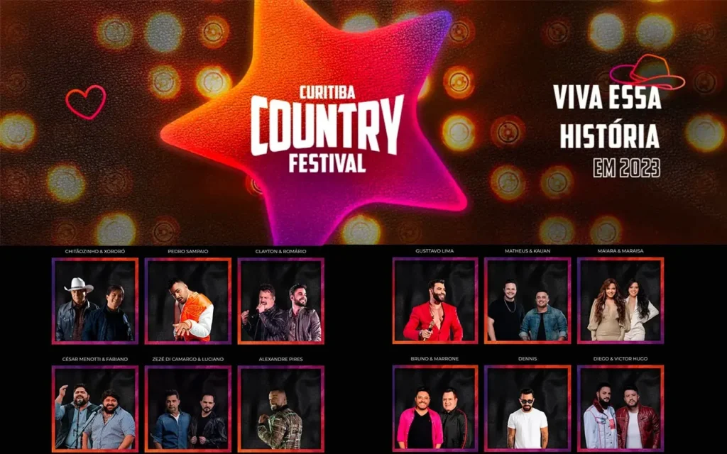 Curitiba Country Festival: Veja as atrações e como comprar os ingressos