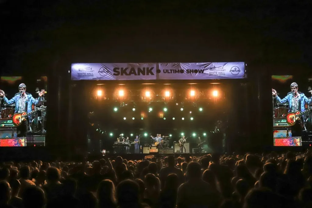 Show do Skank em Curitiba arrecadou 1,8 tonelada de alimentos
