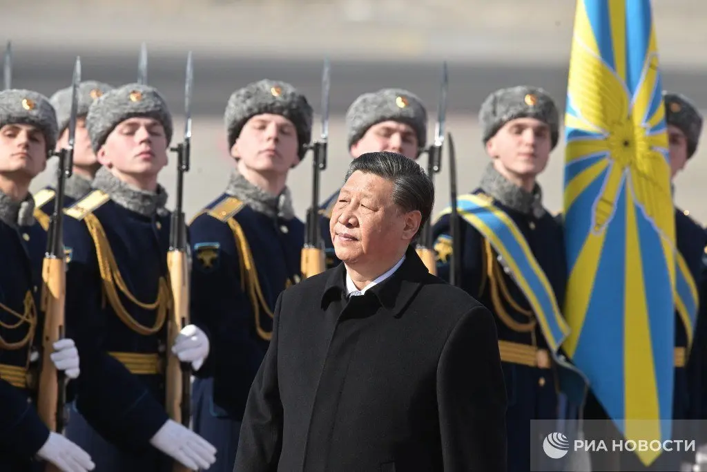Xi Jinping chega à Rússia para encontro com Vladimir Putin