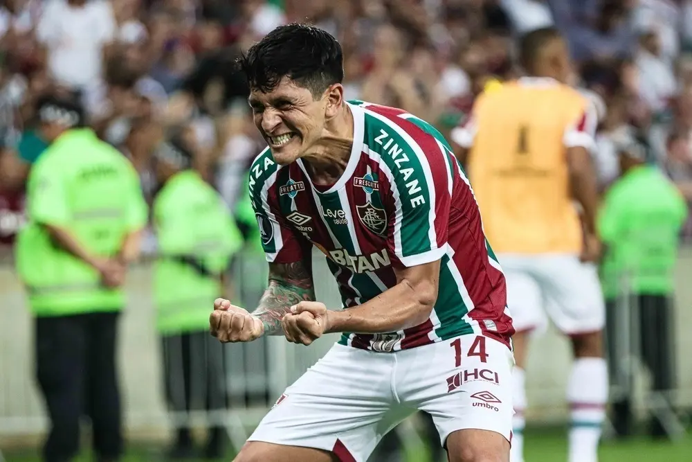 Cano, atacante do Fluminense, tem mais gols que o Coritiba em 2023