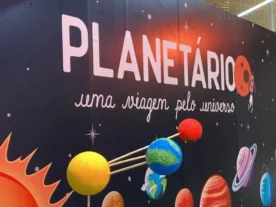 Planetário inflável é atração em Curitiba neste final de semana