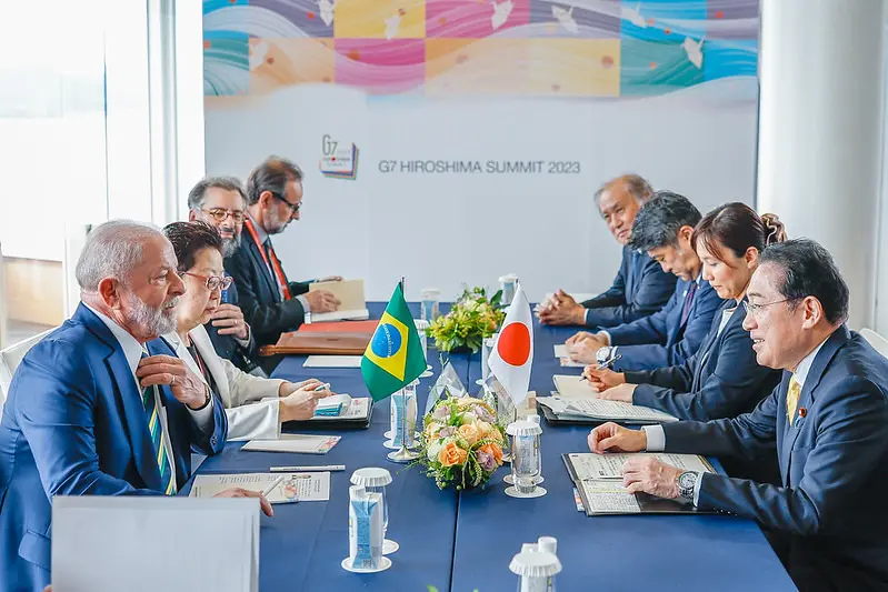 Brasil assina declaração conjunta com o G7 para combater a fome