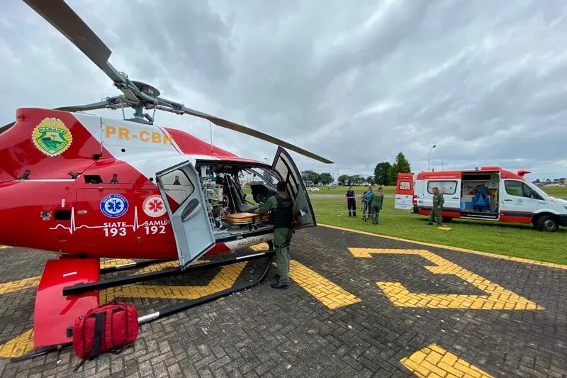Operações aéreas policiais e de resgate sobem quase 15% no Paraná