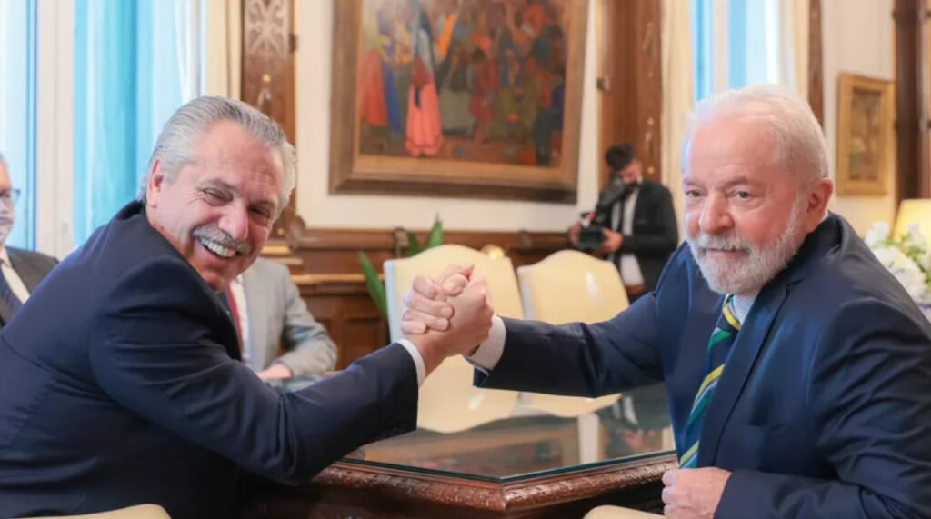Lula recebe presidente argentino Alberto Fernandéz