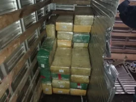 Polícia apreende duas toneladas de maconha em fundo falso de caminhão