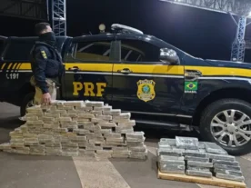 PRF apreende carga de R$ 15 milhões em cocaína no Paraná