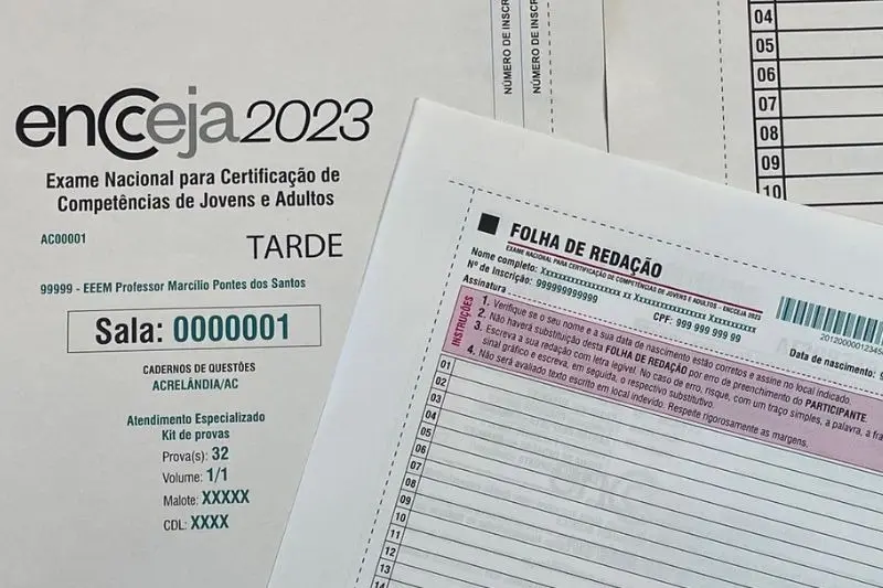 Provas do Encceja 2023 são aplicadas em todo o Brasil