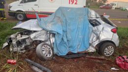 Idosos morrem em acidente em rodovia do Paraná