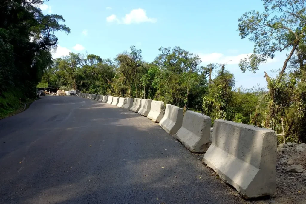 Estrada da Graciosa é liberada após obra de reconstrução no km 7