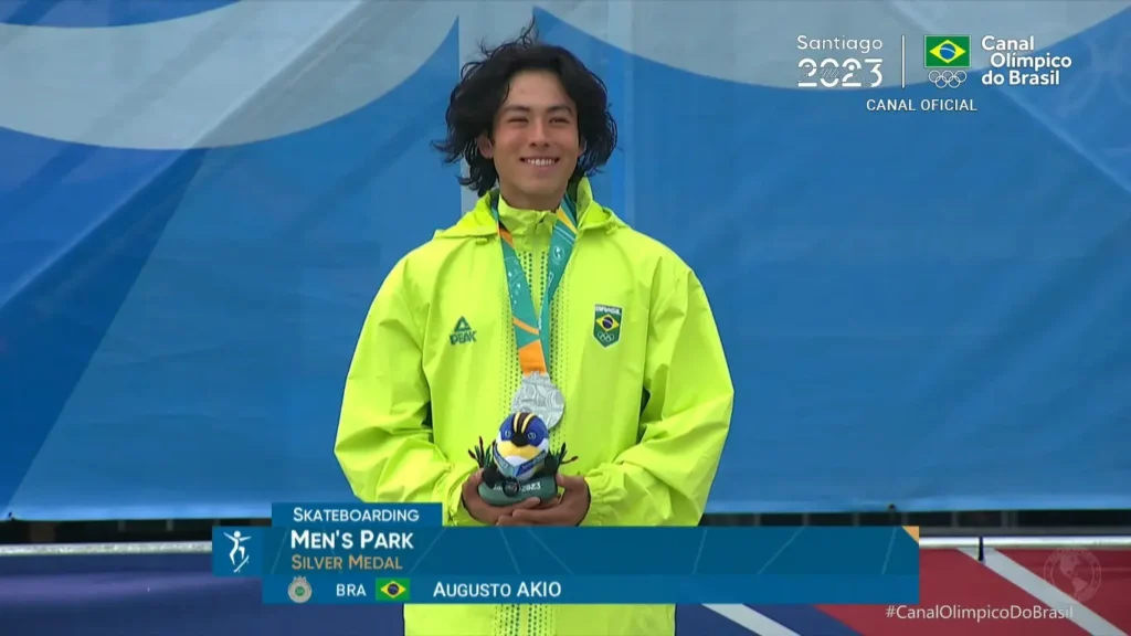 Curitibano Augusto Akio ganha a medalha de prata nos Jogos Pan-Americanos