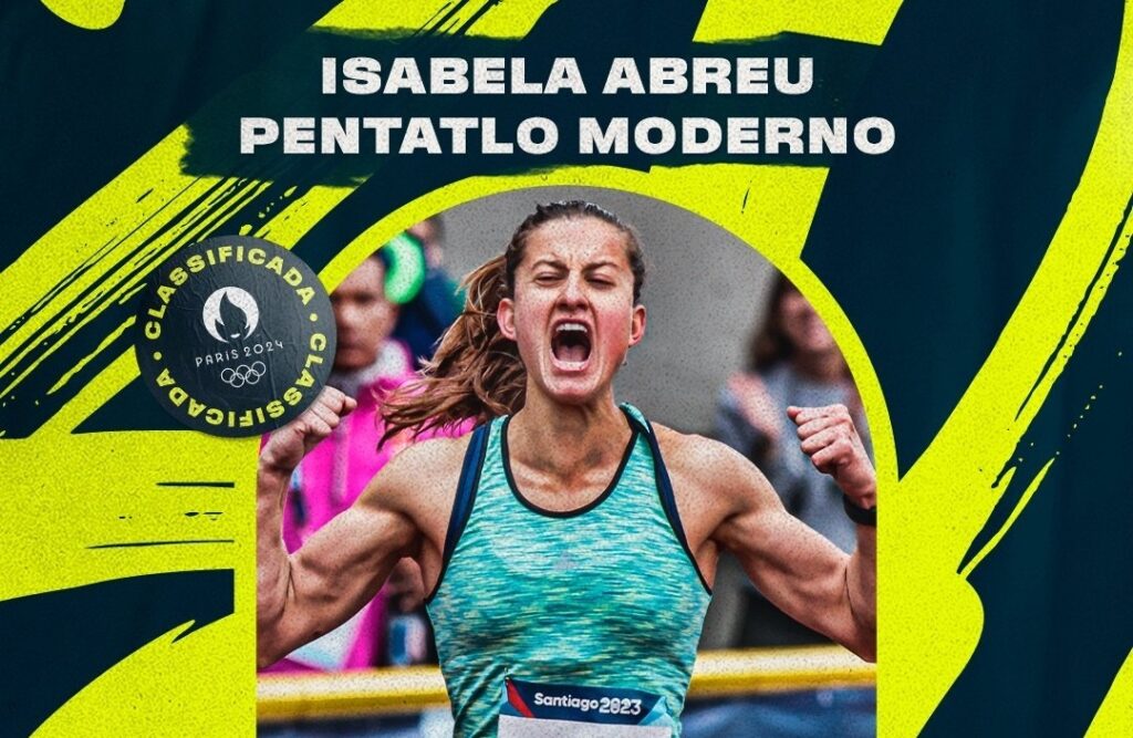 Curitibana Isabela Abreu garante vaga inédita nos Jogos Olímpicos