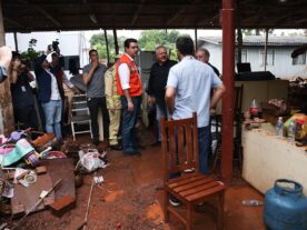 ratinho junior governador paraná visita dois vizinhos cidades atingidas chuvas