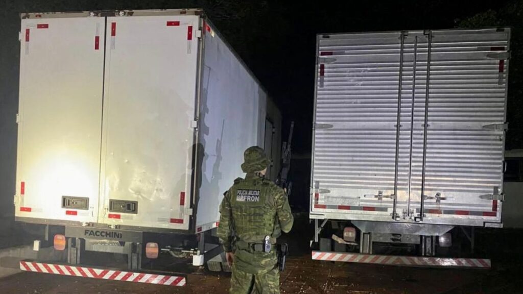 Caminhões furtados são recuperados durante operação no noroeste do Paraná