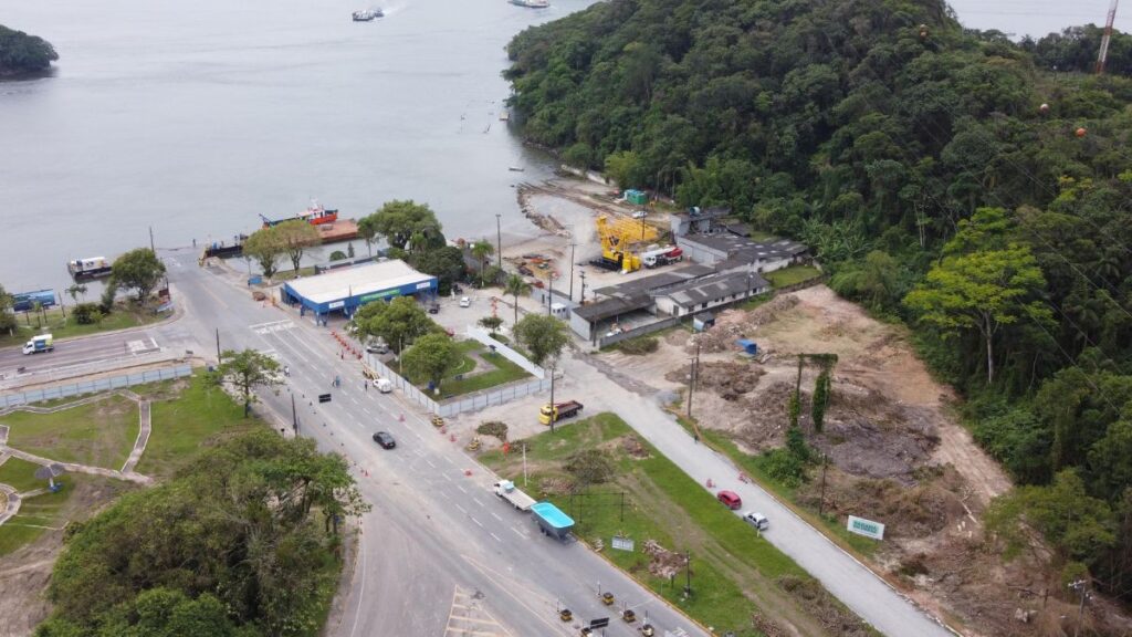 Obras da Ponte Guaratuba-Matinhos avançam no litoral do Paraná
