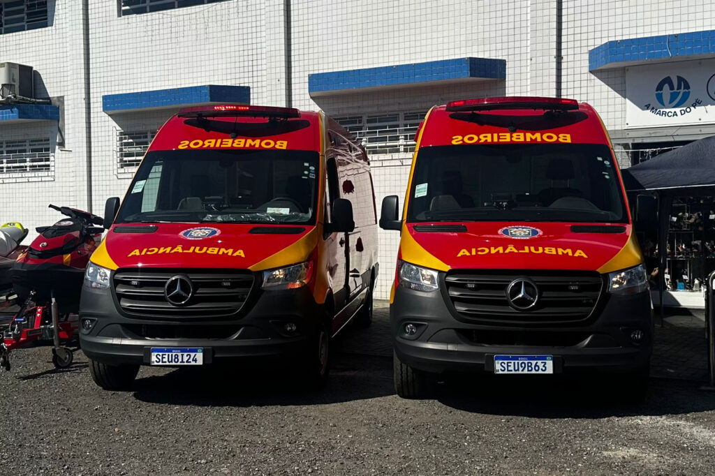Litoral do Paraná recebe quatro novas ambulâncias